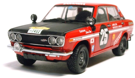 Nissan Bluebird 1600SSS East African Rally 1969 | ミニカー散財