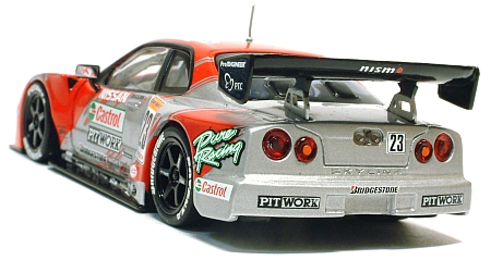 オートアート JGTC 2002 カストロール ピットワーク GT-R-