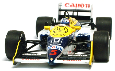 Williams Honda FW11B N.Mansell 1987 | ミニカー散財とほほ日記