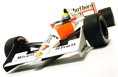 McLaren Honda MP4/5B をちょっとだけいじる | ミニカー散財とほほ日記