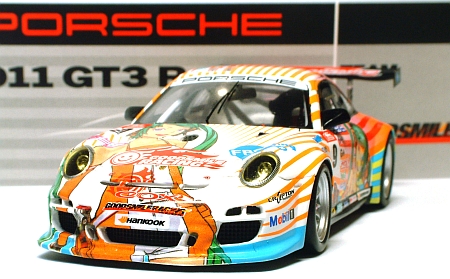 初音ミク X GSR Porsche 911 GT3R | ミニカー散財とほほ日記